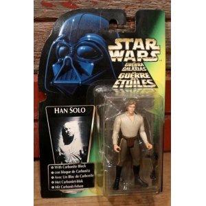 画像: ct-211001-43 STAR WARS / POTF HAN SOLO with Carbonite Block Green Card