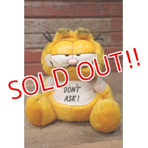 画像: ct-220901-14 Garfield / DAKIN 1980's Plush Doll "Don't Ask!"