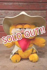 画像: ct-220901-14 Garfield / DAKIN 1980's Plush Doll "Cowboy"