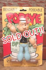 画像: ct-220901-13 Popeye / NJ CROCE 1993 Poseable Bendable Figure