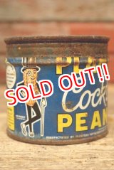 画像: dp-220901-54 PLANTERS / MR.PEANUT 1950's-1960's Cocktail Peanuts Tin Can