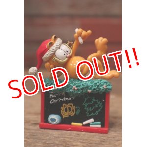 画像: t-220901-14 Garfield / 1996 Christmas Ornament "Chalk Board"