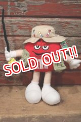 画像: ct-220601-01 MARS / M&M's 2000's Plush Doll "Fisherman Red"