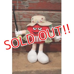 画像: ct-220601-01 MARS / M&M's 2000's Plush Doll "Fisherman Red"