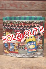 画像: ct-220601-01 MARS / M&M's 2001 Christmas Village Series Number 12 Canister Can