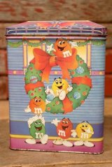 画像: ct-220601-01 MARS / M&M's 1995 "Christmas Eve at the Bed and Breakfast" Canister Can