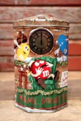 画像: ct-220601-01 MARS / M&M's 2000 Christmas Village Series Number 10 Canister Can