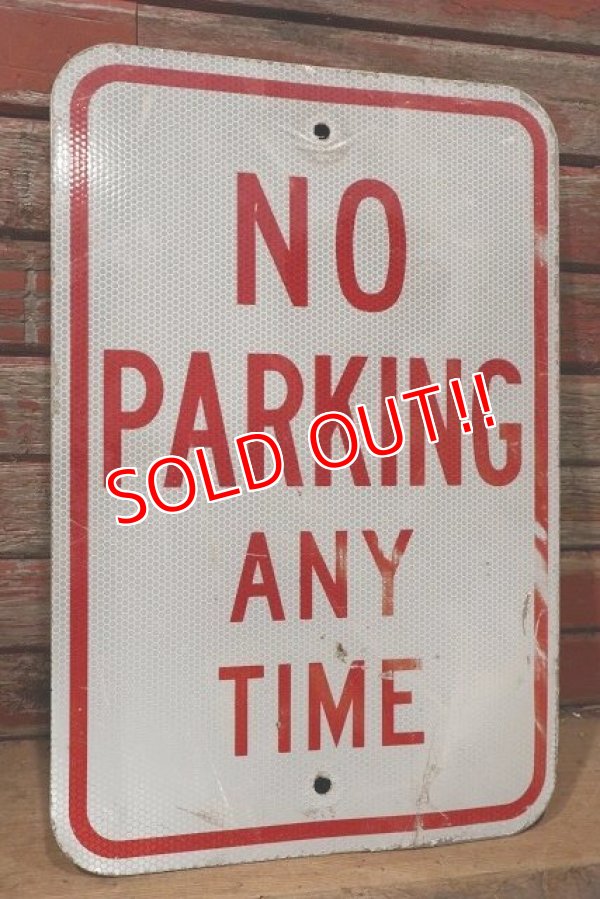 画像1: dp-221001-01 Road Sign "NO PARKING ANY TIME"