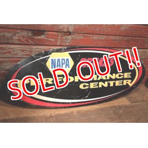 画像: dp-221001-41 NAPA / BRAKES PERFORMANCE CENTER Metal Sign