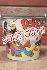 画像: ct-220901-13 Popeye / Schylling 1996 Metal Bucket