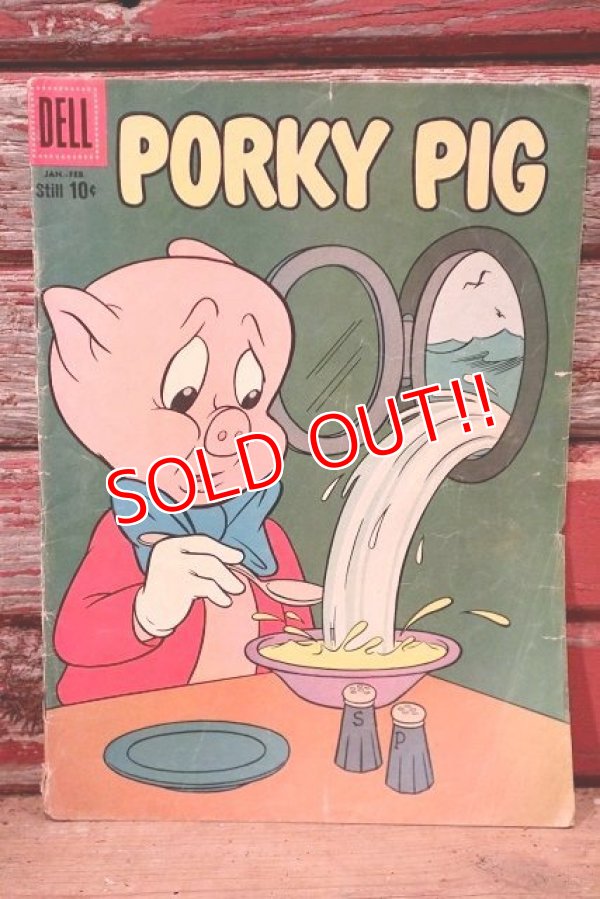 画像1: ct-220401-01 PORKY PIG / DELL JAN-FEB 1959 Comic