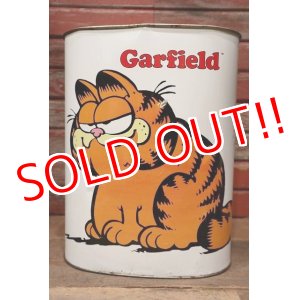 画像: ct-221101-07 Garfield / CHEINCO 1970's-1980's Tin Trash Box