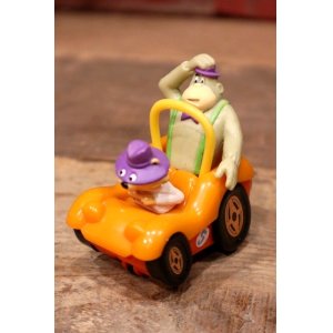 画像: ct-221101-68 Magilla Gorilla & Secret Squirrel / BURGER KING 1990's Wacky Racing Car Kid's Club Toy