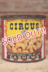 画像: dp-221101-05 CIRCUS CASHEWS / 1950's Tin Can