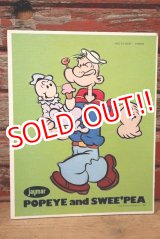 画像: ct-220901-13 Popeye & Swee'pea / jaymar 1970's Frame Tray Puzzle