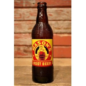 画像: dp-221101-65 MASON'S ROOT BEER / 1950's 10 FL. OZS Bottle