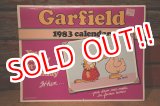 画像: ct-220901-14 Garfield / 1983 Calendar