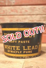 画像: ct-221201-06 DUTCH BOY / 1950's SOFT PASTE WHITE LEAD Bucket