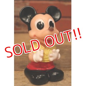 画像: ct-221201-26 Mickey Mouse / Ledraplastic 1960's Rubber Doll (S)