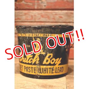 画像: dp-230101-06 Dutch Boy/ 1950's SOFT PASTE WHITE LEAD Bucket