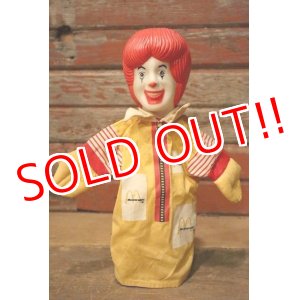 画像: ct-230101-13 McDonald's / Ronald McDonald 1993 Hand Puppet