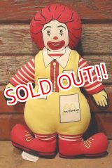 画像: ct-230101-13 McDonald's / Ronald McDonald 1984 Pillow Doll