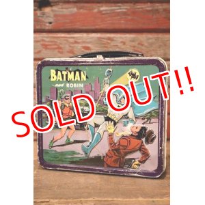 画像: ct-221201-124 BATMAN and ROBIN / ALADDIN 1966 Metal Lunch Box