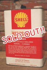 画像: dp-230101-26 SHELL / 1960's-1970's KEROSENE ONE GALLON Can