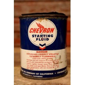 画像: dp-230101-25 CHEVRON / 1950's Starting Fluid Can