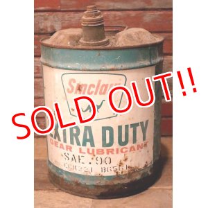 画像: dp-230101-59 Sinclair EXTRA DUTY / 1960's 5 U.S. GALLONS OIL CAN