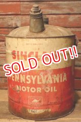 画像: dp-230101-50 Sinclair / 1950's 5 U.S. GALLONS OIL CAN