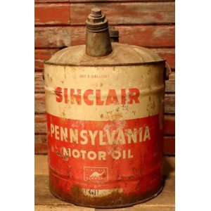 画像: dp-230101-50 Sinclair / 1950's 5 U.S. GALLONS OIL CAN