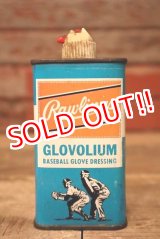 画像: dp-230101-28 Rawlings / Vintage GLOVOLIUM Baseball Glove Dressing Can