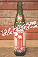 画像: dp-230101-65 University of Oklahoma / OKLAHOMA SOONERS 1975 National Champion 7up Bottle