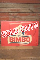 画像: dp-230201-12 BIMBO / Osito Bimbo Plastic Sign