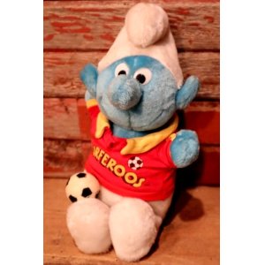 画像: ct-210501-33 Smurf / 1980's Plush Doll "Soccer"