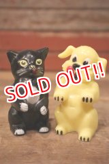 画像: ct-230201-29 Ken-L-Ration / "Fido & Fifi" 1950's Plastic Salt & Pepper Shaker