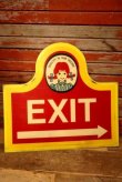 画像1: dp-230101-42 WENDY'S / Drive-Thru Sign "EXIT"