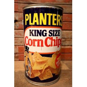 画像: ct-230101-14 PLANTERS / MR.PEANUT 1972 Corn Chips Metal BBQ Grill