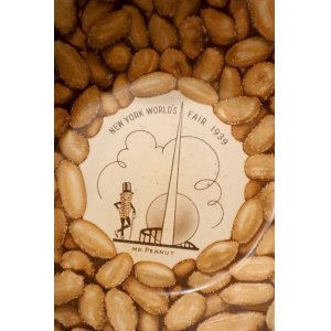 画像: ct-230201-27 PLANTERS / MR.PEANUT 1939 NEW YORK WORLD'S FAIR Tin Tray 5p Set