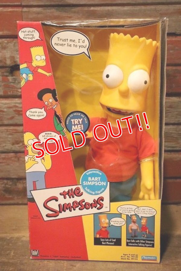 画像1: ct-230101-06 Bart Simpson / Playmates 2000 Talking Doll