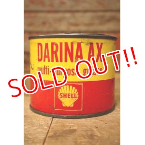 画像: dp-230201-19 SHELL / 1960's DARINA AX Grease Can