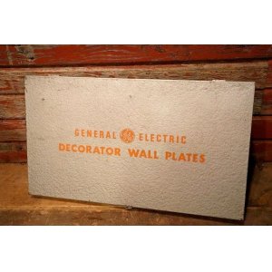 画像: dp-230201-40 GENERAL ELECTRIC / DECORATOR WALL PLATES Metal Box