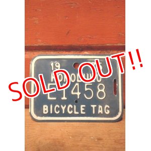 画像: dp-230101-90 Hawaii Honolulu / 1975 Bicycle Tag