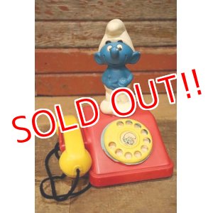 画像: ct-230301-10 SMURF / 1980's Phone Toy