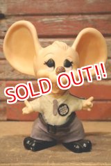 画像: ct-230201-44 Huron Products / 1970's Roy Des of Florida Mouse Bank "Police Officer Pete"