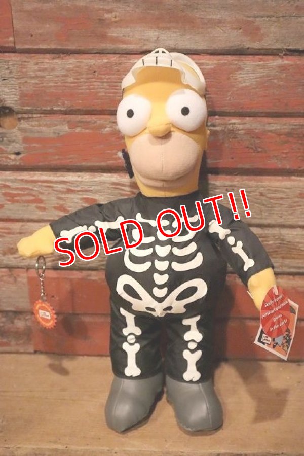 画像1: ct-230101-06 The Simpsons / Applause 2003 Skelly Homer Doll