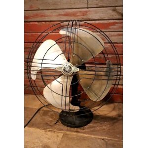 画像: dp-230301-26 GENERAL ELECTRIC / 1940's Metal Electric Fan