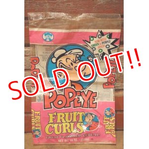 画像: ct-220901-13 Popeye / QUAKER 1994 "FRUIT CURLS" Vinyl Bag