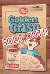 画像: ct-230301-118 Post Golden Crisp / 1993 Sugar Bear Cereal Box